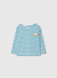 -T-shirt bébé coton rayé
