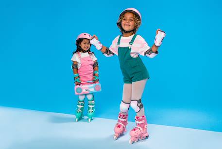 Rollers d'apprentissage twista Rose 5 - vertbaudet enfant 