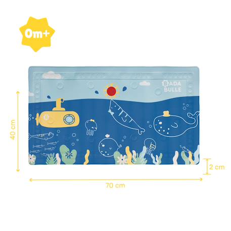 Tapis de bain témoin de température Bleu 5 - vertbaudet enfant 