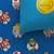 Parure de lit imprimée 100% coton, mario friends Bleu 2 - vertbaudet enfant 