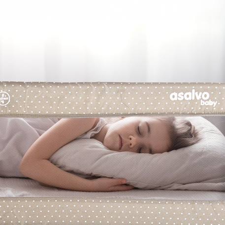 Tour De Lit Bébé 70x140 Cm - Protection Respirante Anti-Coincement Barreaux - Fibre Polyester Douce & Lavable