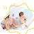 Tapis de bain xxl avec témoin de température Bleu 2 - vertbaudet enfant 