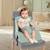 Chaise haute de voyage hérisson Beige+Gris+Vert 14 - vertbaudet enfant 
