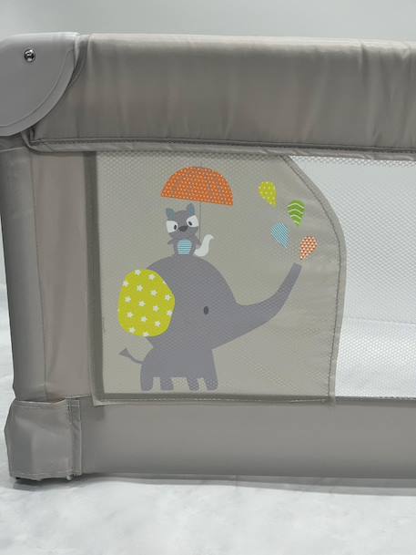 Barrière de lit 150 cm pour lit standard Beige+Blanc+Bleu+Gris+Rose 19 - vertbaudet enfant 