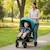 Poussette cadix Huile+Noir+Rose 2 - vertbaudet enfant 