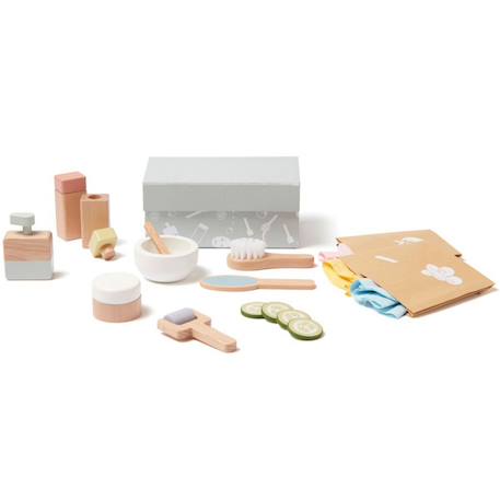 Kit spa en bois kid's hub Gris-bleu, beige, vert 2 - vertbaudet enfant 