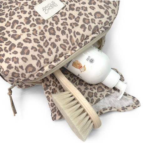 Trousse de toilette camila wild print Beige, marron, noir 3 - vertbaudet enfant 