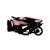 Poussette cotton 2 Gris et noir+Rose et noir+Vert et noir 11 - vertbaudet enfant 
