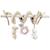 Spirale d’activités sensorielle pour bébé Beige, rose 1 - vertbaudet enfant 