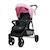 Poussette cadix Huile+Noir+Rose 13 - vertbaudet enfant 