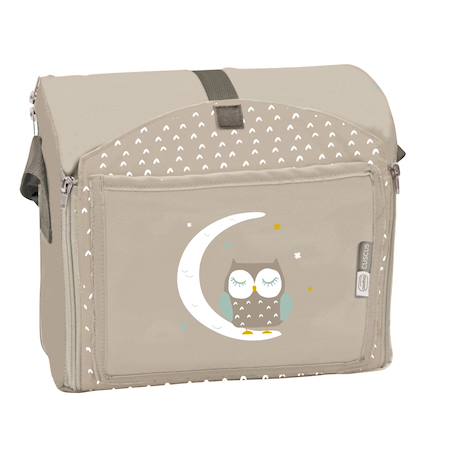 Chaise haute de voyage hérisson Beige+Gris+Vert 3 - vertbaudet enfant 