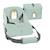 Chaise haute de voyage hérisson Beige+Gris+Vert 17 - vertbaudet enfant 