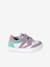 Baskets bébé cuir à scratchs lot violet 2 - vertbaudet enfant 