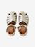 Ballerines fille cuir ouverte or 4 - vertbaudet enfant 