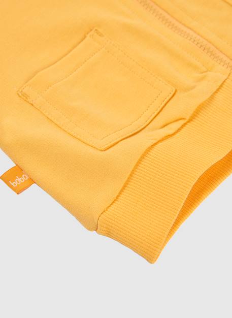 Gilet bébé en peluche Jaune 4 - vertbaudet enfant 