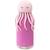 Gourde isotherme enfant avec paille silicone Rose, noir 1 - vertbaudet enfant 