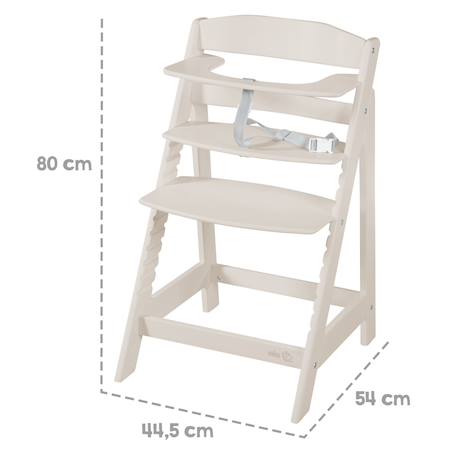 Chaise haute évolutive en bois sit up flex - utilisable jusqu'à la chaise d'adolescent Anthracite+Beige délavé+Blanc+Bois naturel+Cachemire / beige+Gris+Marron+Noir 28 - vertbaudet enfant 