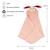 Serviette cape lapin en tissu éponge doux Pink 6 - vertbaudet enfant 