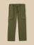 Pantalon cargo garçon Beige+Kaki 6 - vertbaudet enfant 