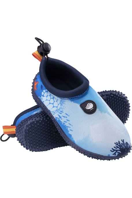 Chaussures aquatiques style imprimé mer  tabuk Bleu 6 - vertbaudet enfant 