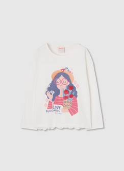 T-shirt fille en coton  - vertbaudet enfant