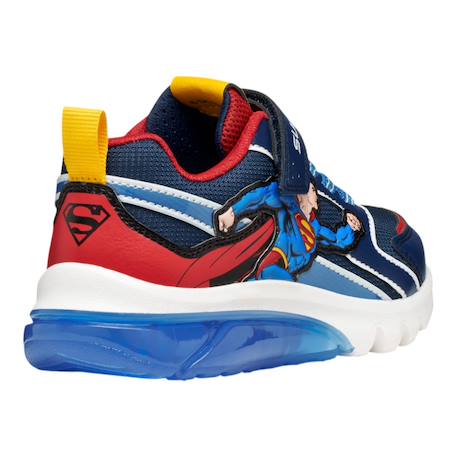 Baskets superman lumineuses - ciberdron junior pour garçon Bleu 4 - vertbaudet enfant 