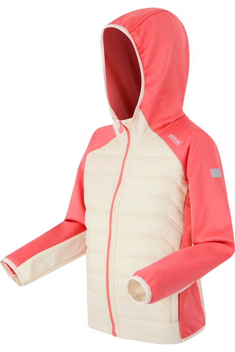 Veste hybride kielder  ix Bleu marine+Vanille clair / pêche foncée 7 - vertbaudet enfant 
