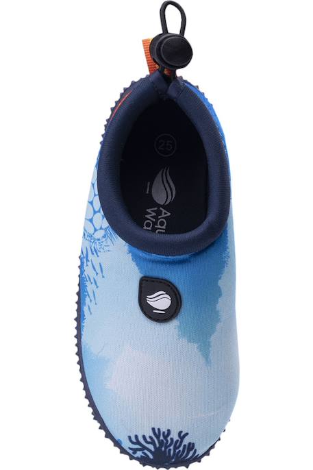 Chaussures aquatiques style imprimé mer  tabuk Bleu 4 - vertbaudet enfant 