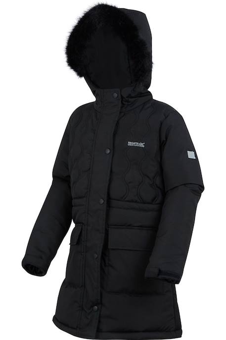 Veste motif style matelassé fabrizia ii Bleu marine+Noir 9 - vertbaudet enfant 