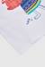 T-shirt fille coton imprimé Blanc 4 - vertbaudet enfant 