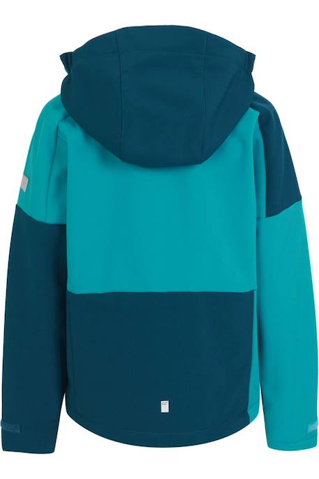 Veste softshell acidity  vii Bleu marine+Bleu tahoe / bleu marocain 6 - vertbaudet enfant 