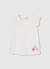 T-shirt fille coton Blanc 1 - vertbaudet enfant 