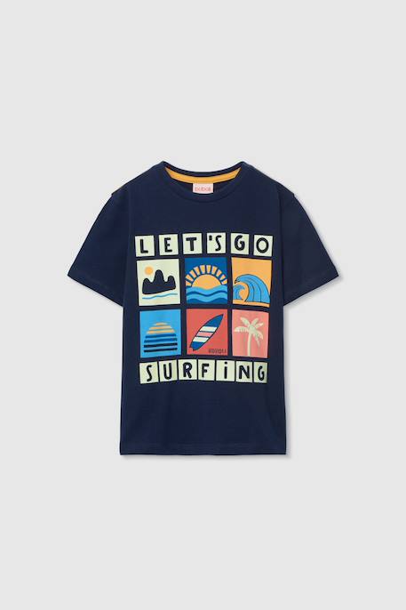 Garçon-T-shirt enfant en coton