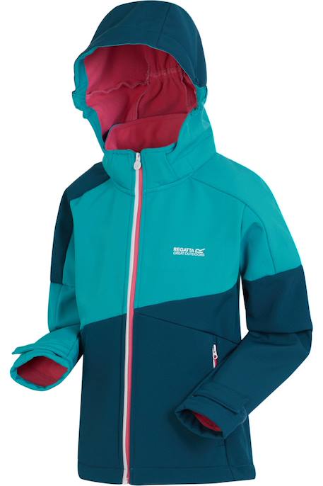 Veste softshell acidity  vii Bleu marine+Bleu tahoe / bleu marocain 7 - vertbaudet enfant 