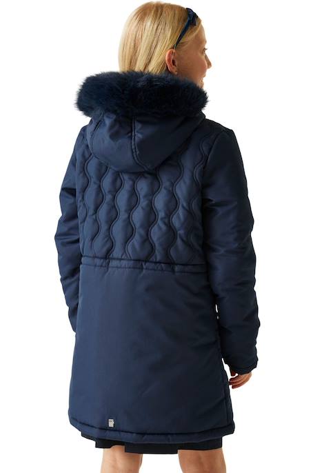 Veste motif style matelassé fabrizia ii Bleu marine+Noir 3 - vertbaudet enfant 