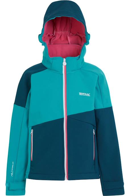 Veste softshell acidity  vii Bleu marine+Bleu tahoe / bleu marocain 5 - vertbaudet enfant 