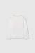 T-shirt pour enfant à manches longues en coton Blanc 2 - vertbaudet enfant 