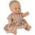 Tenue pour poupée robe Ecru, marron+Rose, blanc 2 - vertbaudet enfant 