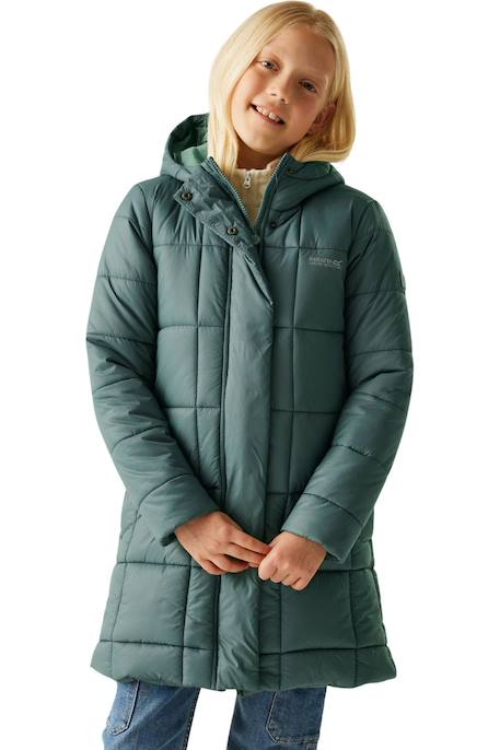 Veste matelassée motif style matelassé  embrie Bleu marine+Noir+Vert sombre 16 - vertbaudet enfant 