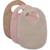 Lot de 3 bavoirs en éponge wild rose-nougat-biscuit Rose, beige, marron 1 - vertbaudet enfant 