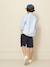 Chemise oxford - collection fêtes et mariage Bleu clair uni 5 - vertbaudet enfant 