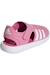 Chaussures aquatiques été style 3 rayures Rose 2 - vertbaudet enfant 