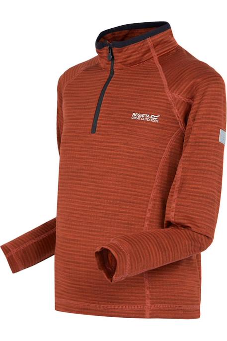 Polaire polyester berley Ocre rouge / noir 3 - vertbaudet enfant 