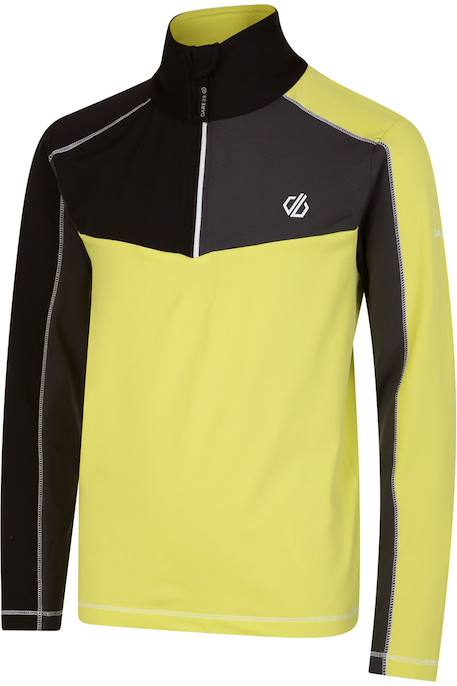Veste thermique intermédiaire zippée formate ii Anthracite / jaune prune+Bleu olympien / denim sombre 3 - vertbaudet enfant 