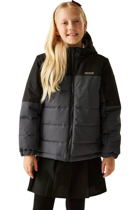 Veste isolante  lofthouse Noir / gris phoque 4 - vertbaudet enfant 