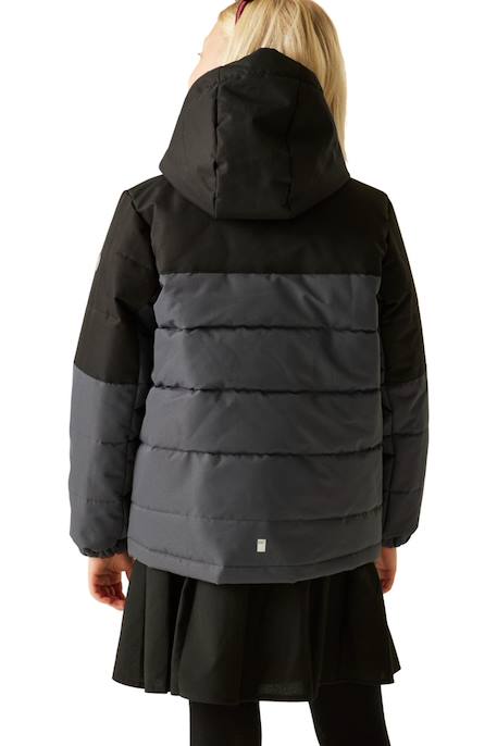 Veste isolante  lofthouse Noir / gris phoque 5 - vertbaudet enfant 