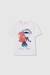 T-shirt fille coton imprimé Blanc 1 - vertbaudet enfant 