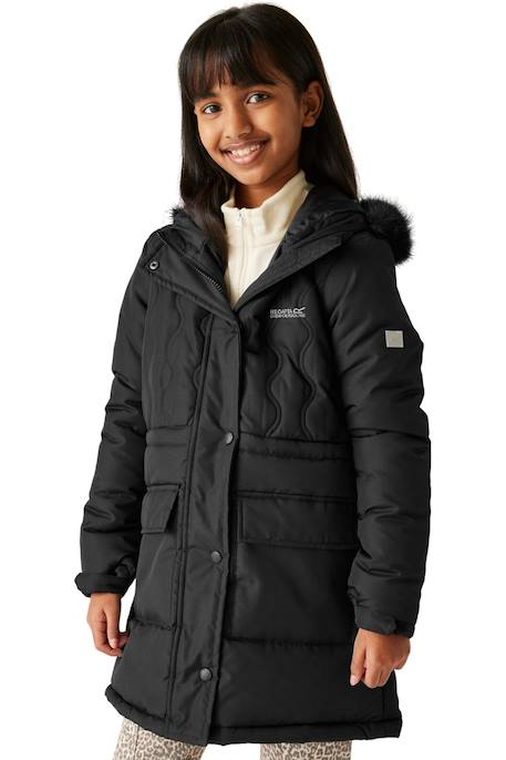 Veste motif style matelassé fabrizia ii Bleu marine+Noir 10 - vertbaudet enfant 