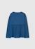 T-shirt fille manches longues coton Bleu 2 - vertbaudet enfant 
