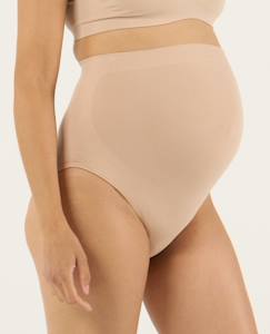 Vêtements de grossesse-Maxi culotte de grossesse sans couture essentiel